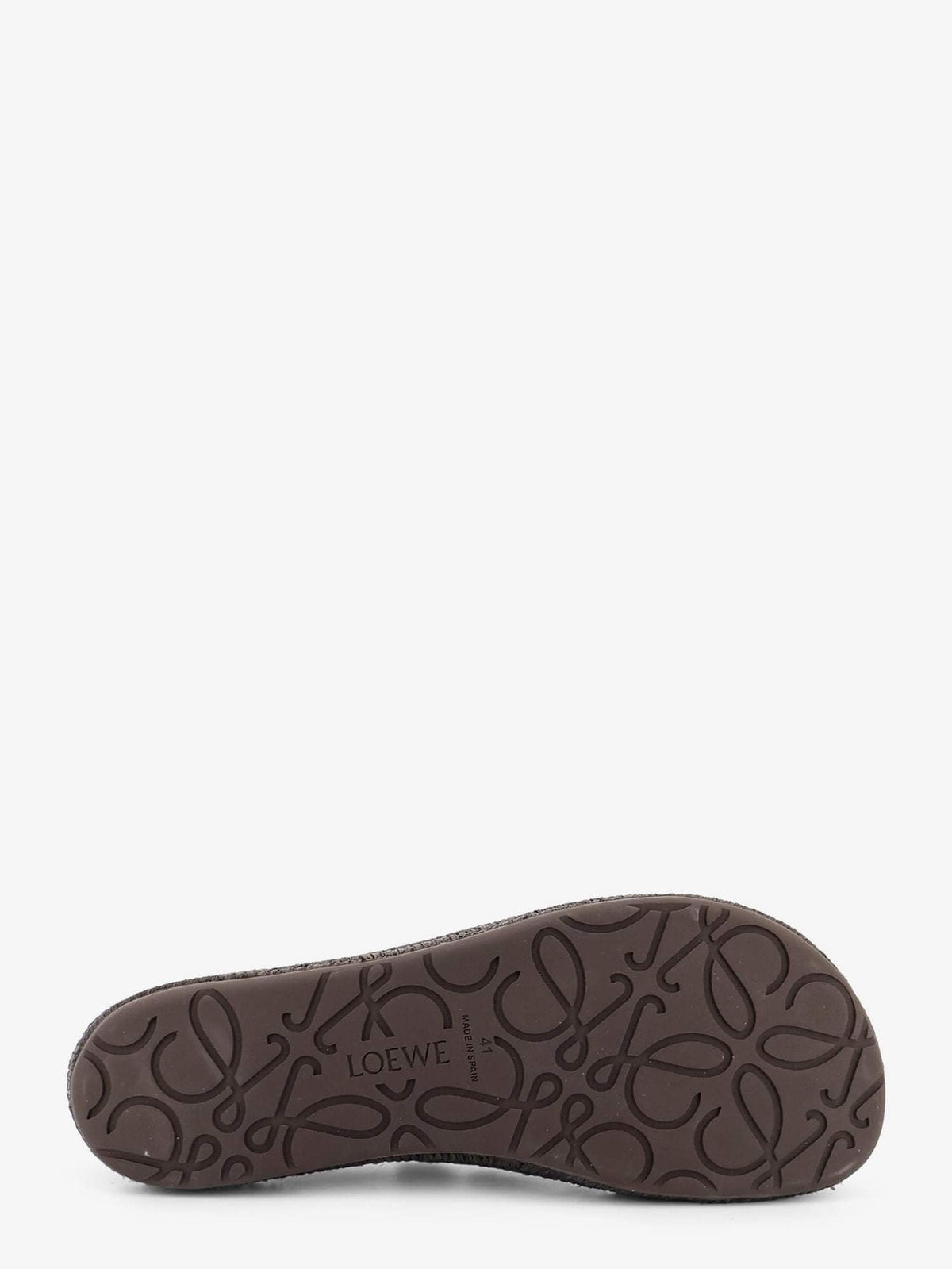 Loewe Men Rio Suede And Raffia Loafers