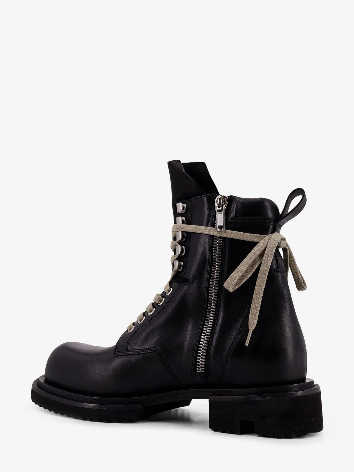 Rick Owens Men Leather Boots
