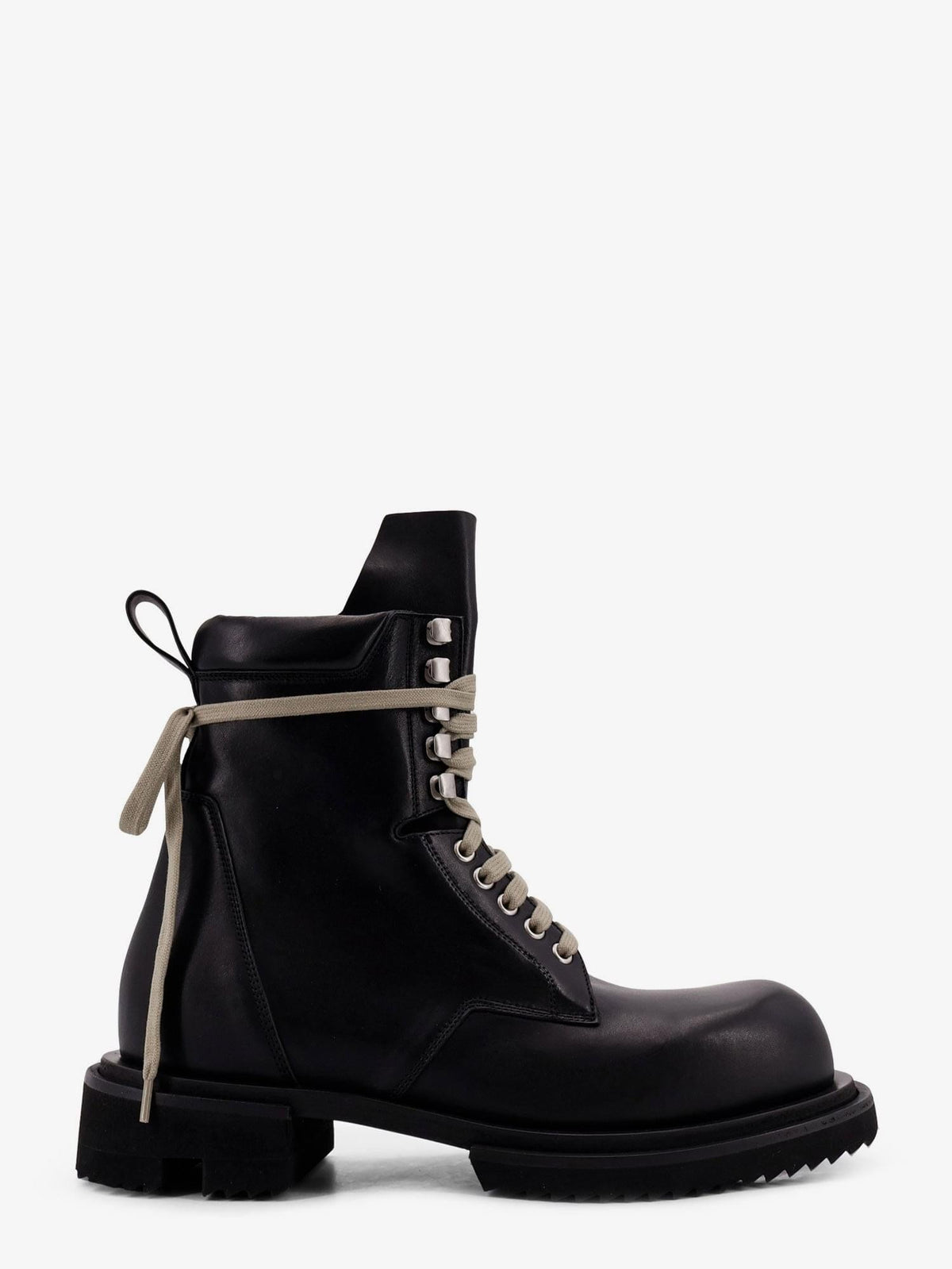 Rick Owens Men Leather Boots