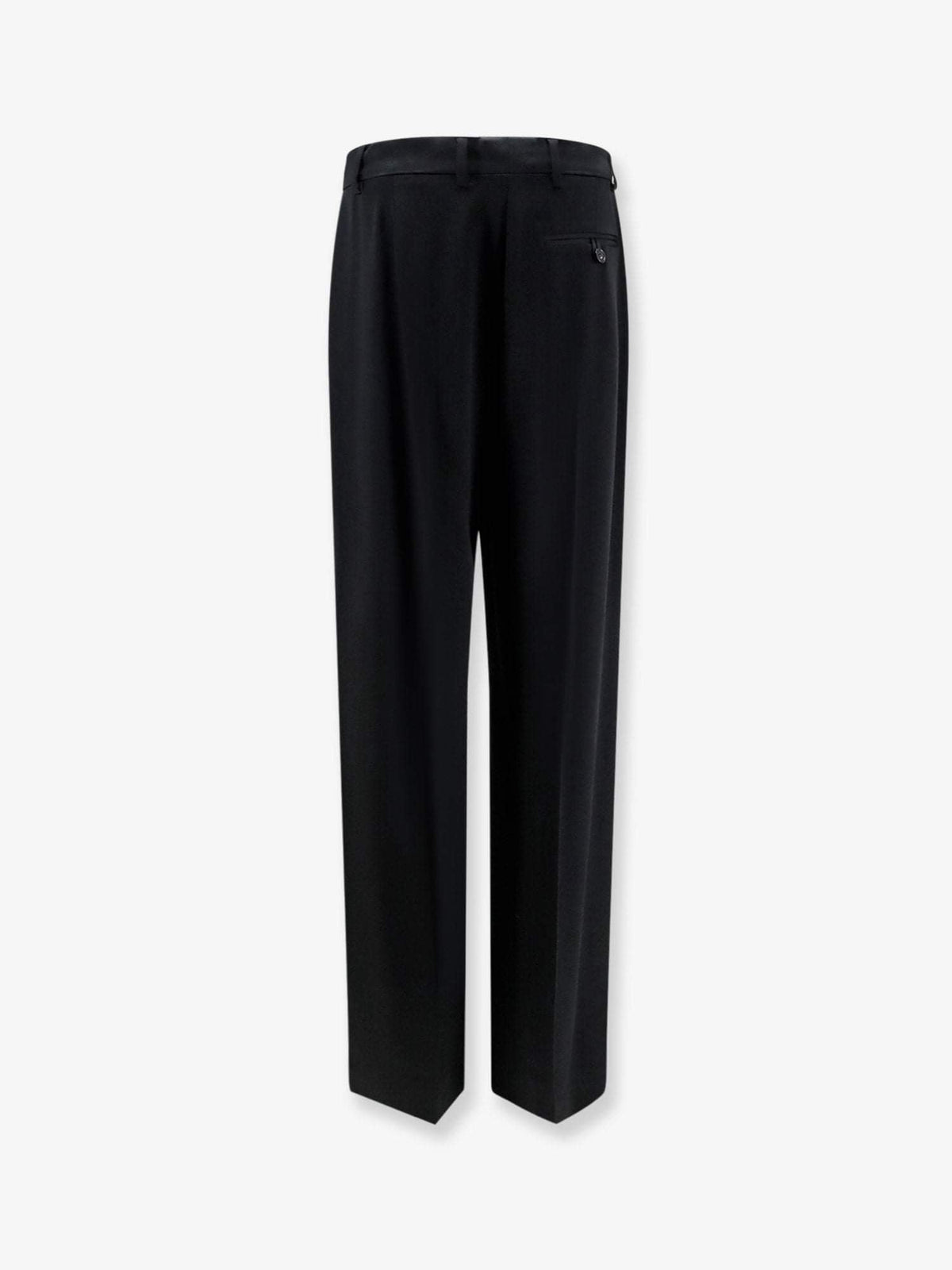Stella Mccartney Women Pleated Straight Satin Trousers