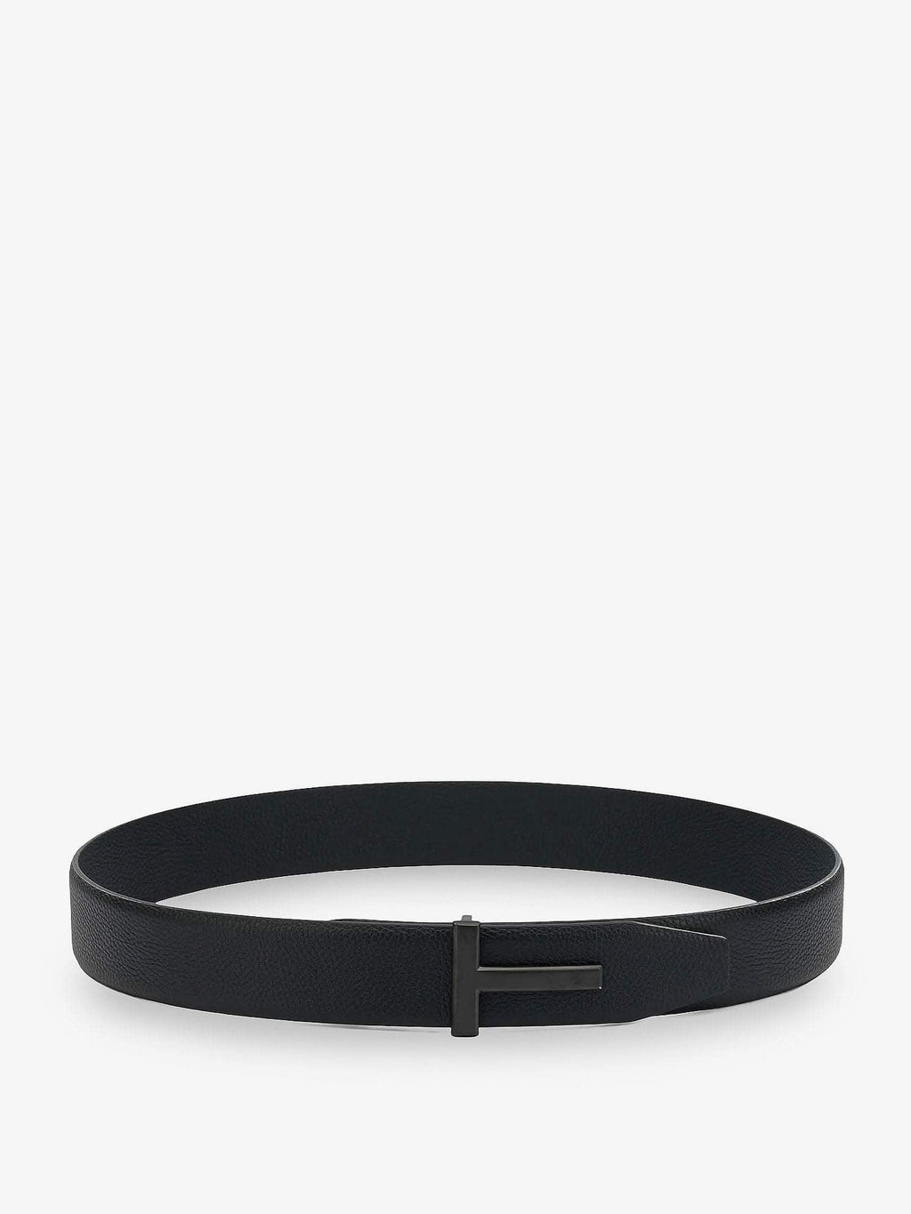 Tom Ford Men Hammered Leather Belt