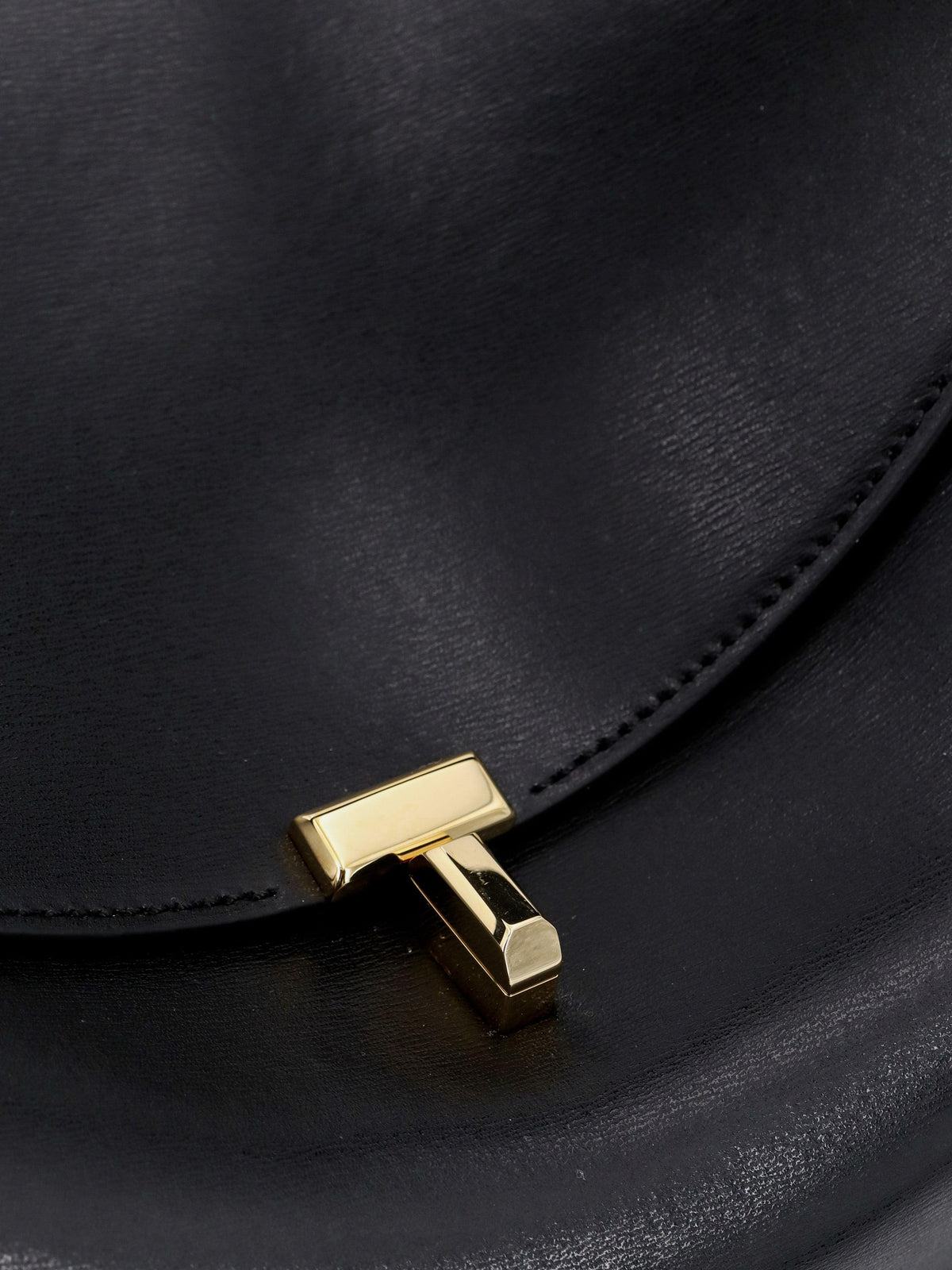 Toteme Women T-Lock Leather Crossbody Bag