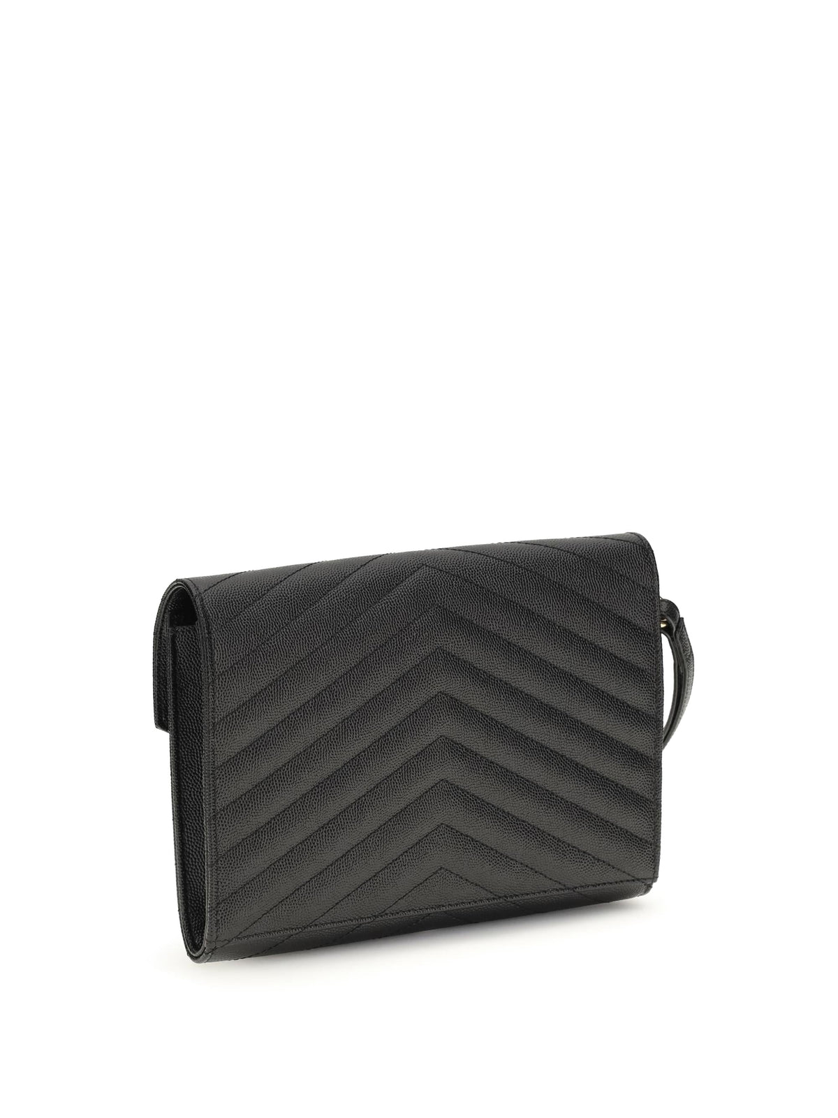 Saint Laurent Women Leather Clutch