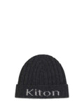 Kiton Men Wool Beanie Hat