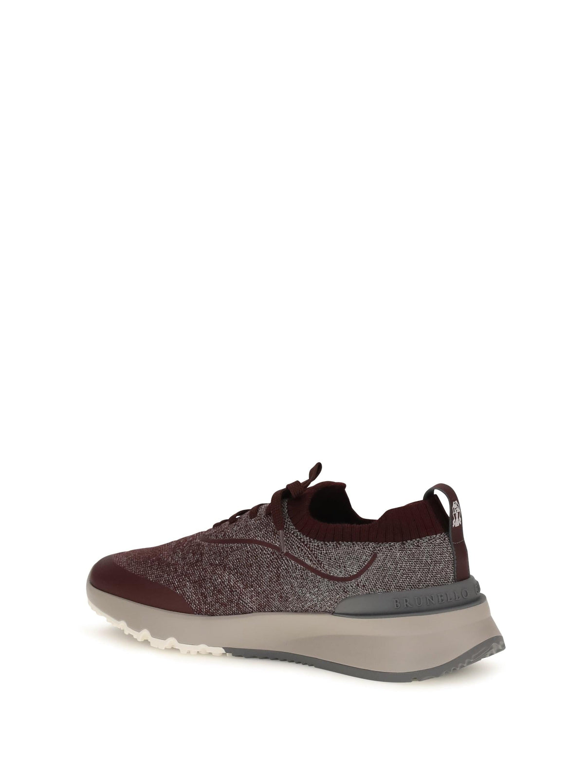 Brunello Cucinelli Men Techno Cotton Knit Sneakers Runners