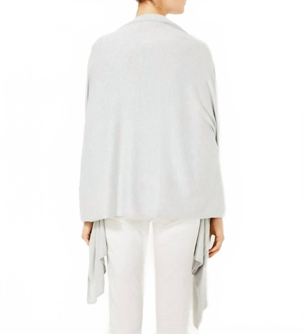 Lanelle Wrap In Heathered Pebble Beach Metallic