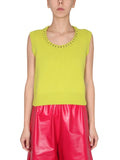 Bottega Veneta Women Vest With Crochet Chain