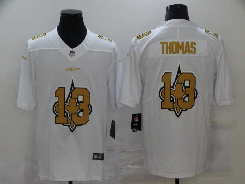 Men's New Orleans Saints Michael Thomas #13 White Game Player jersey