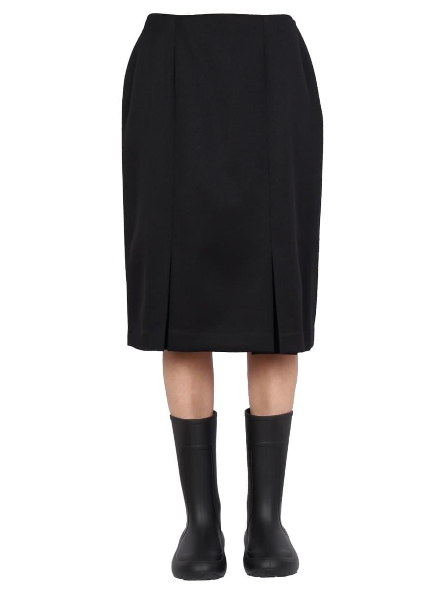 Raf Simons Women Straight Cut Skirt