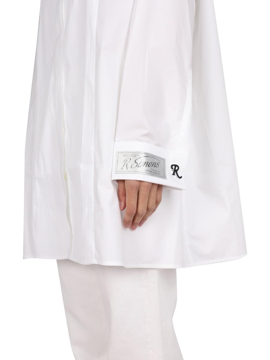 Raf Simons Women Logo Patch Shirt