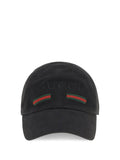 Gucci Men Cotton Baseball Cap With Embroidery
