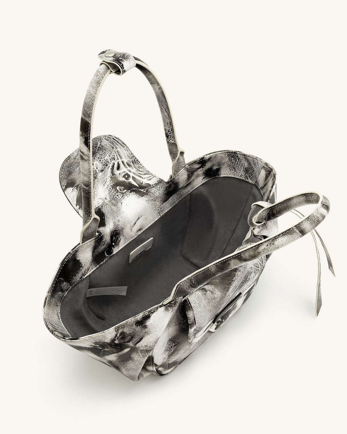 Zoey Pockets Shoulder Bag - White