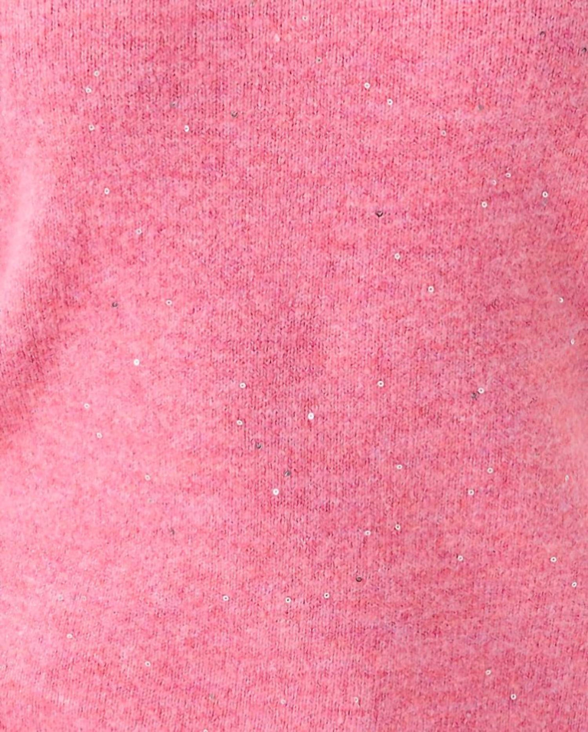 Lola Sequin Sweater In Confetti Pink Metallic