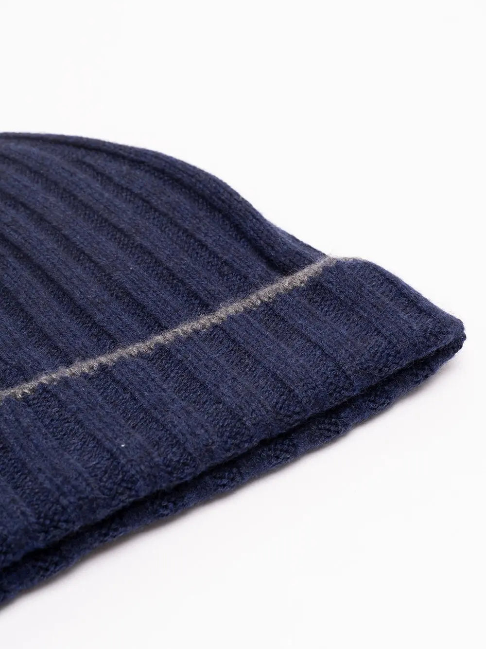 Brunello Cucinelli Men Cashmere Rib Knit Beanie