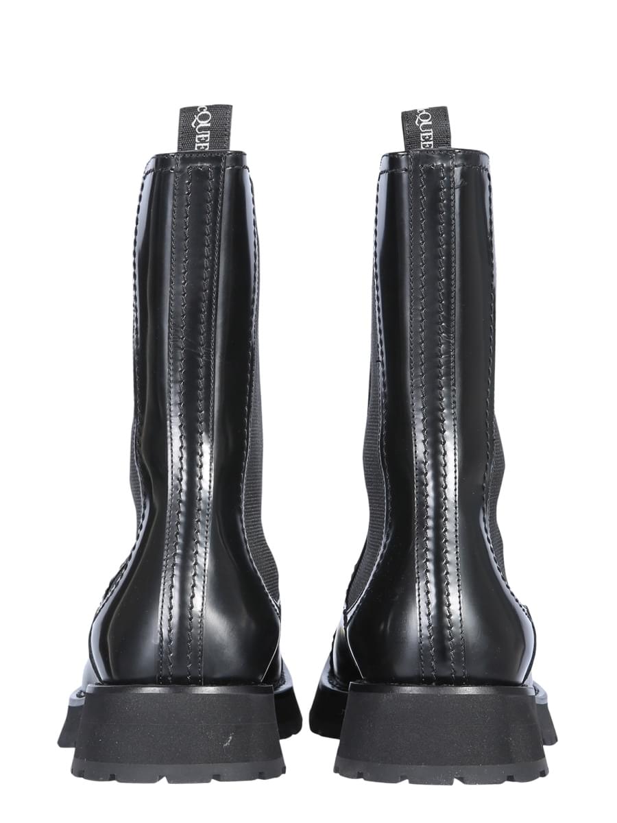 Alexander Mcqueen Men Studded Boot