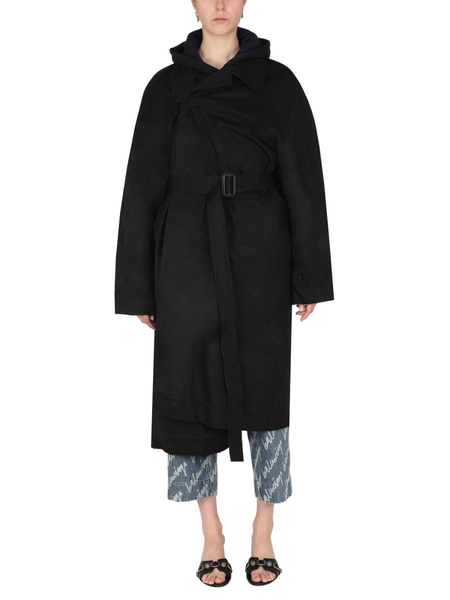 Balenciaga Women Oversize Carcoat
