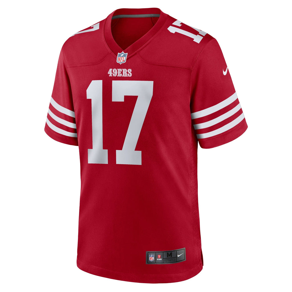 Brandon Allen San Francisco 49ers Nike  Game Jersey -  Scarlet