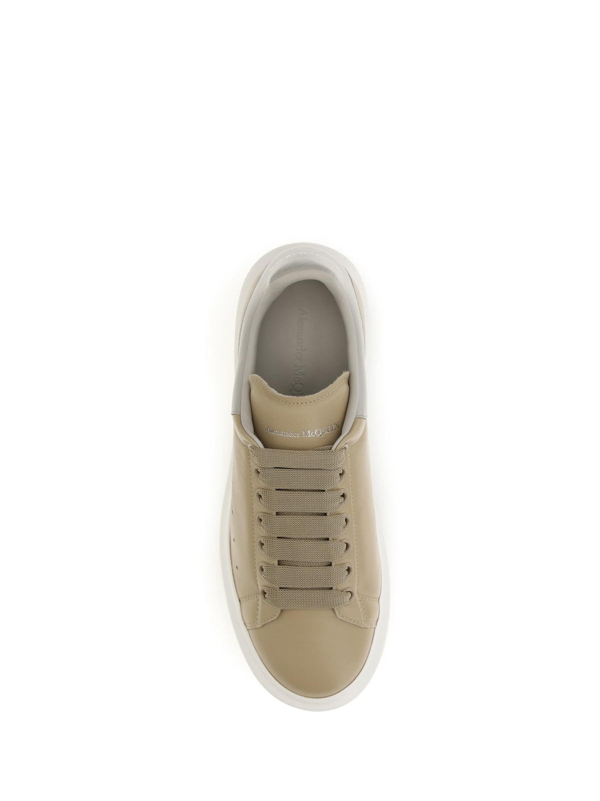 Alexander Mcqueen Men Leather Sneakers