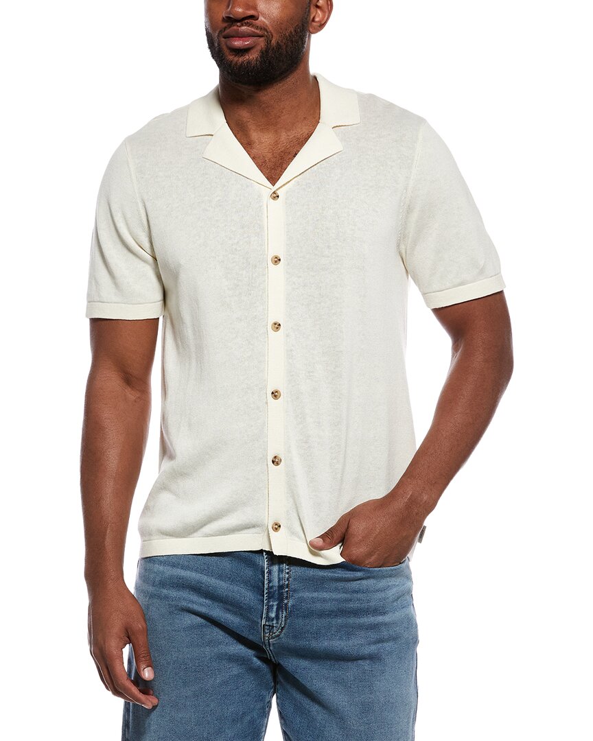 Onia Linen-Blend Camp Shirt