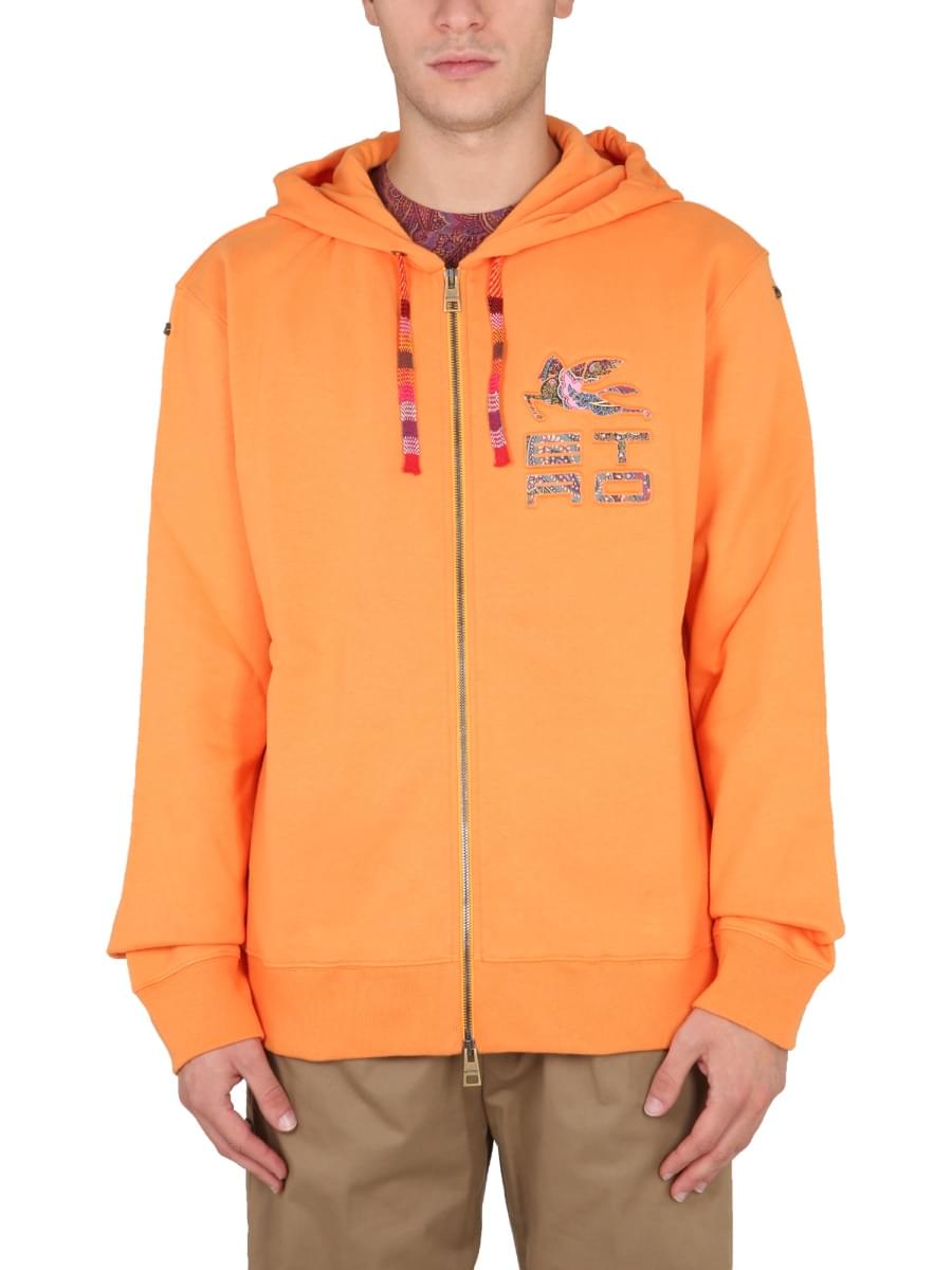 Etro Men Zip Sweatshirt.