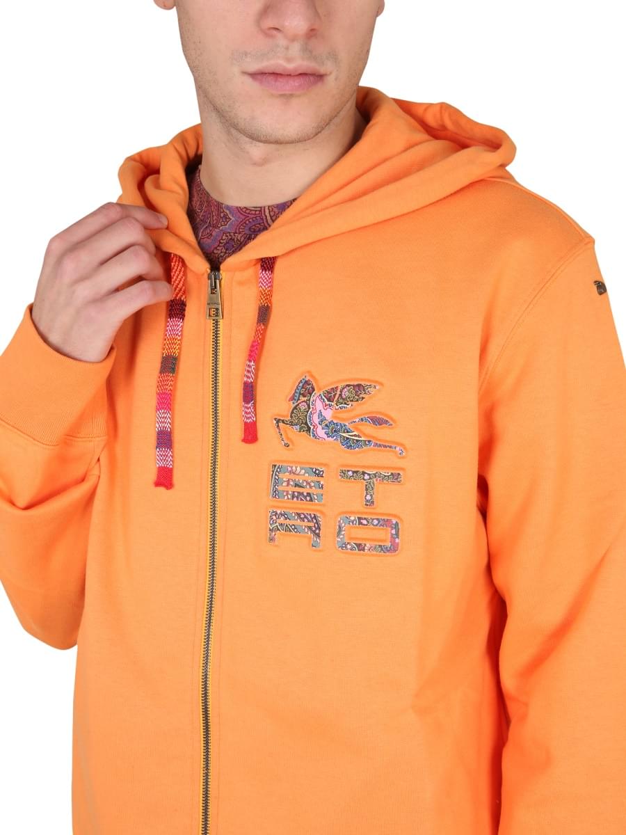 Etro Men Zip Sweatshirt.