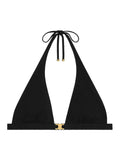 Celine Women Triomphe Triangle Top In Matte Jersey