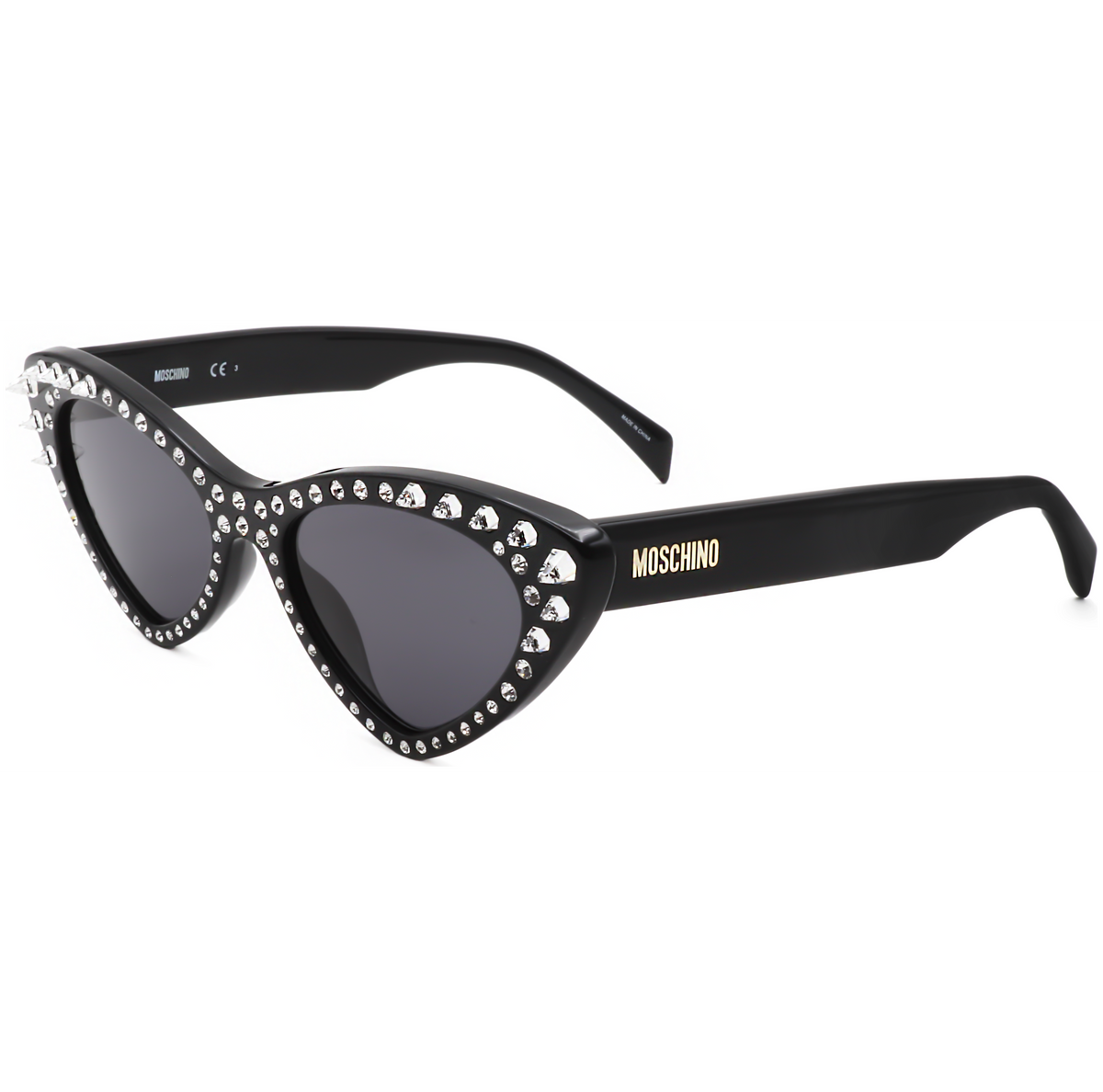 Moschino Women's 52 mm Black Sunglasses