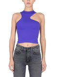 Off-White Women Top With Embossed Logo