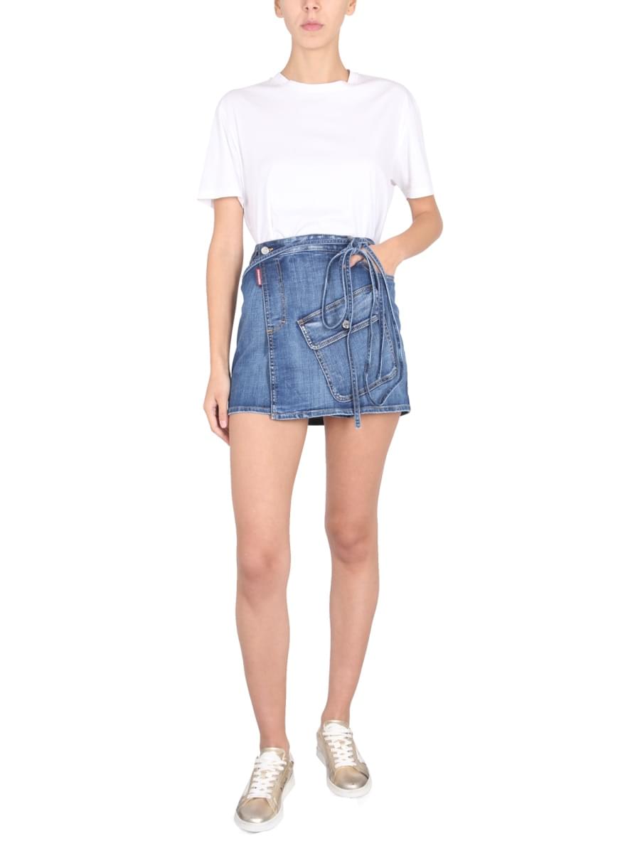 Dsquared Women Skirt With Pocket