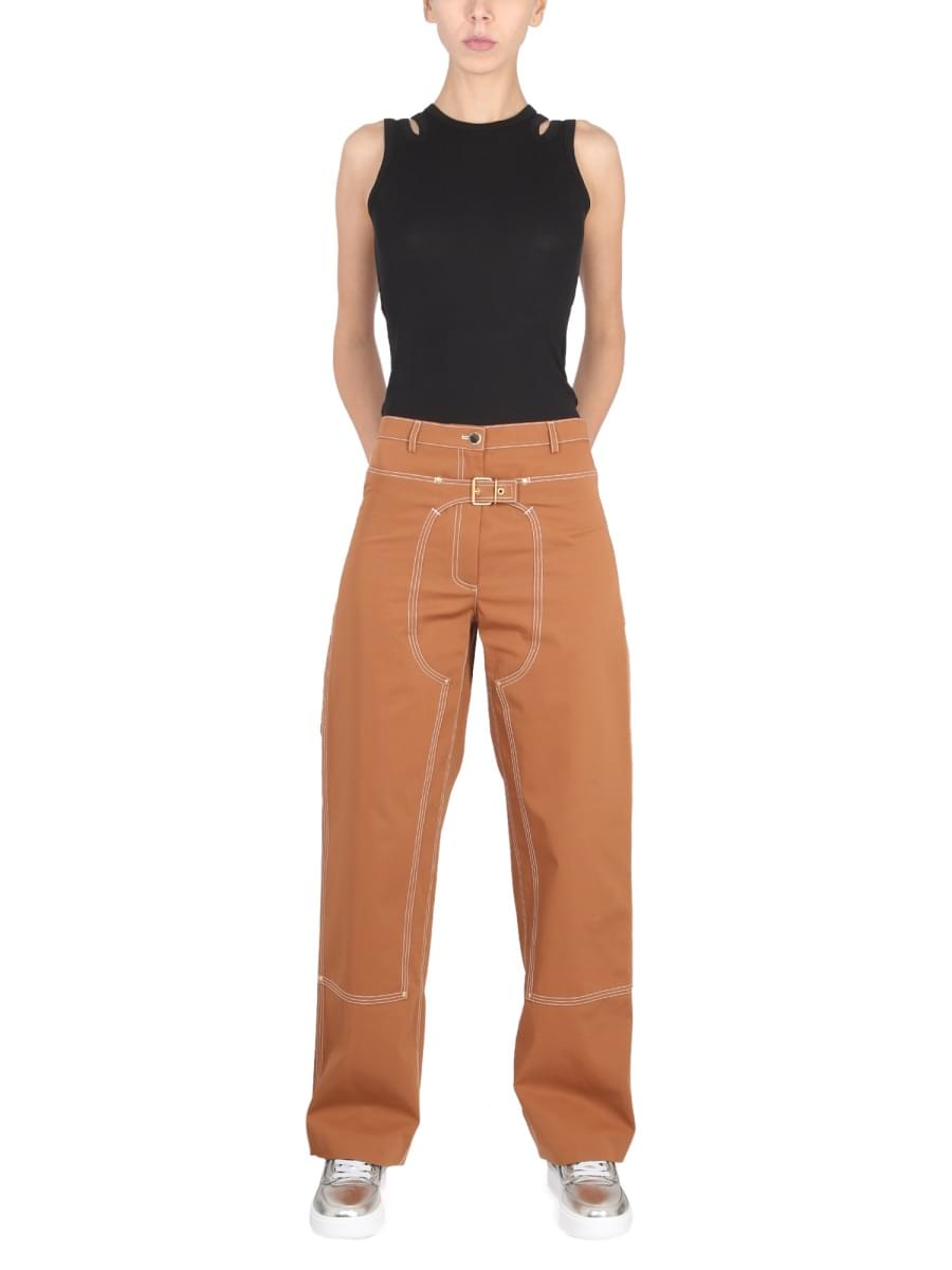 Stella Mccartney Women Pants With Buckle