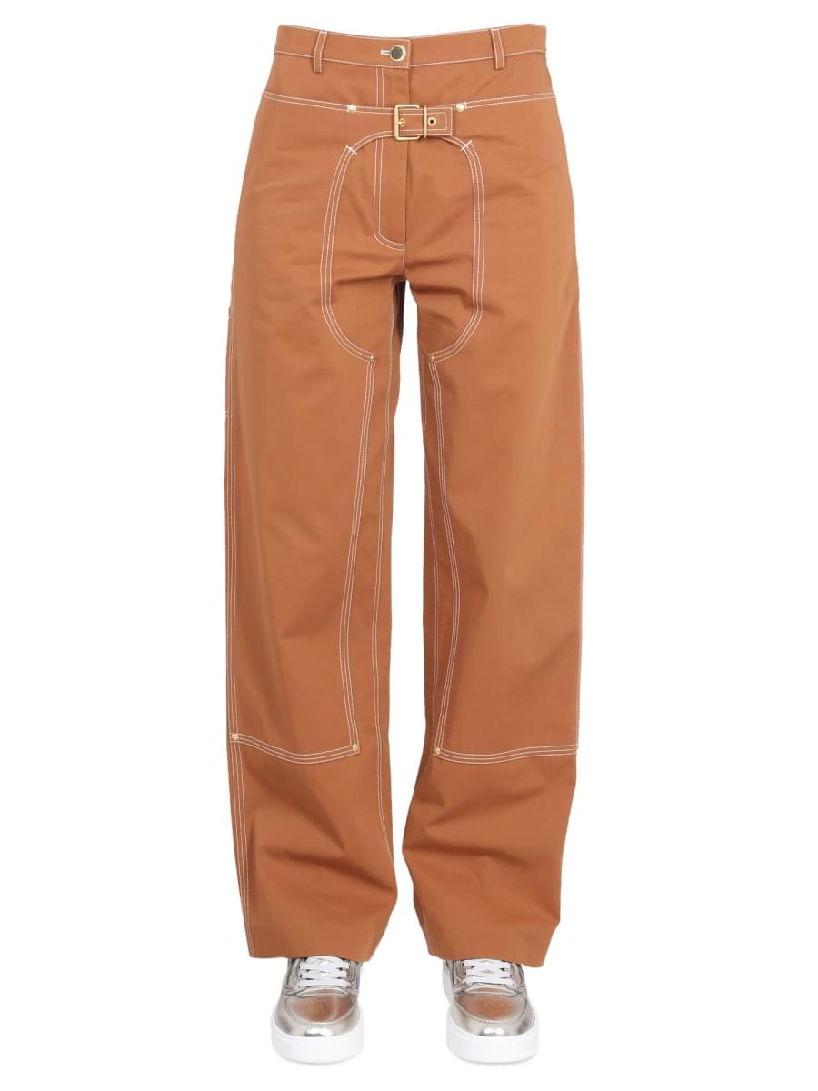 Stella Mccartney Women Pants With Buckle