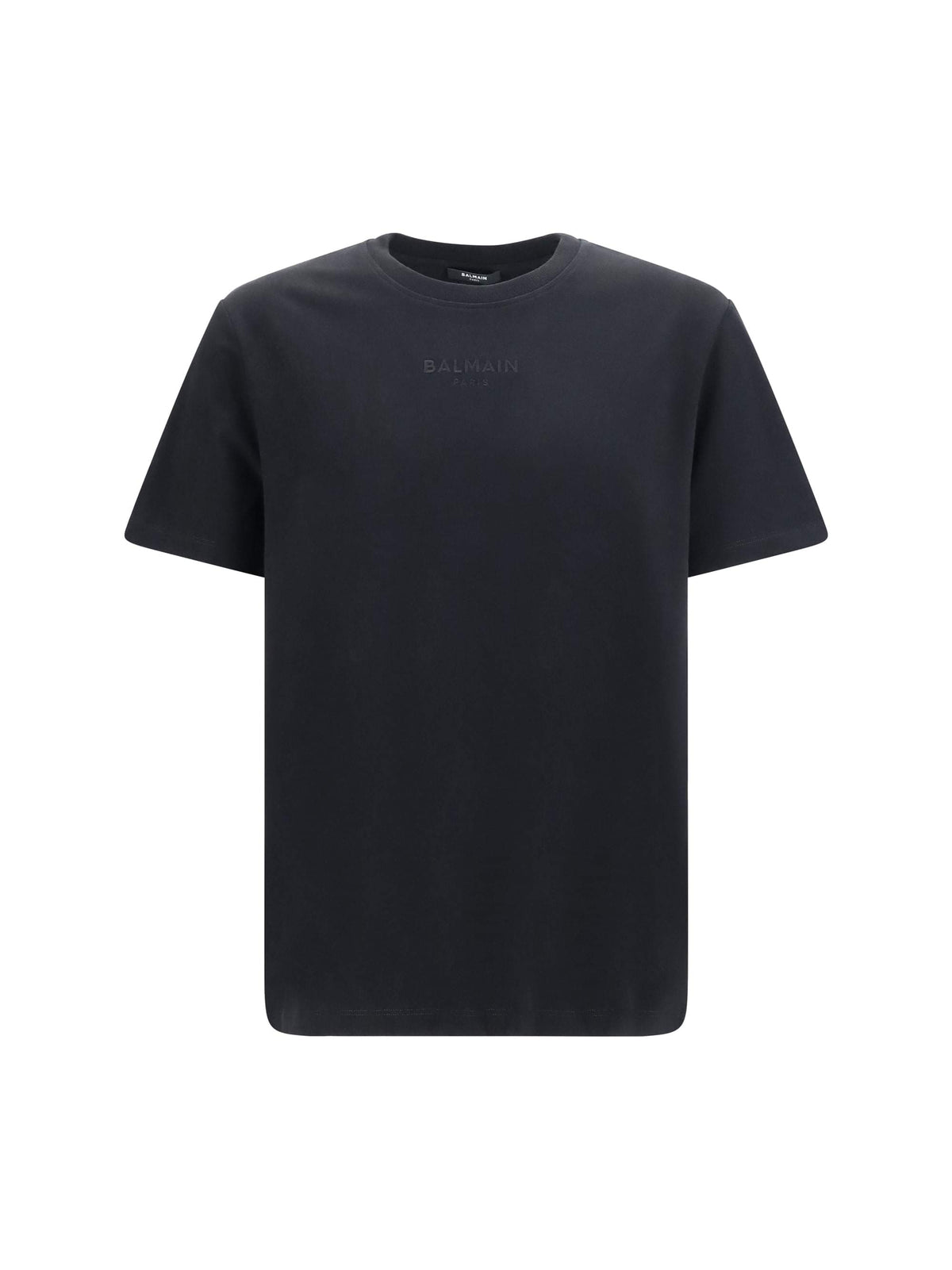 Balmain Men Embroidered Logo T-Shirt
