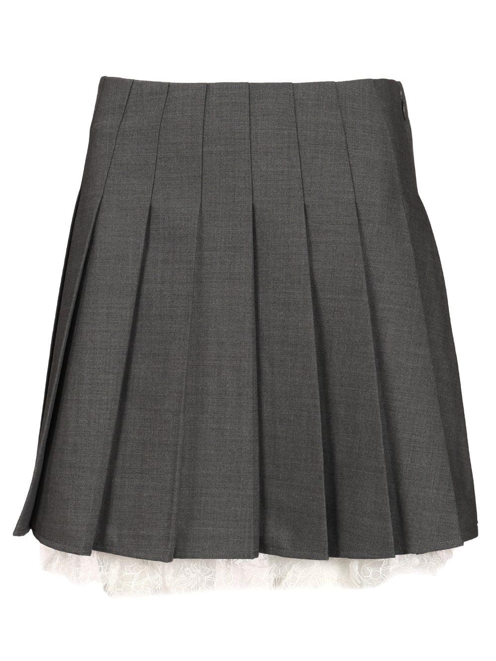 Self-Portrait Women Pleated Miniskirt