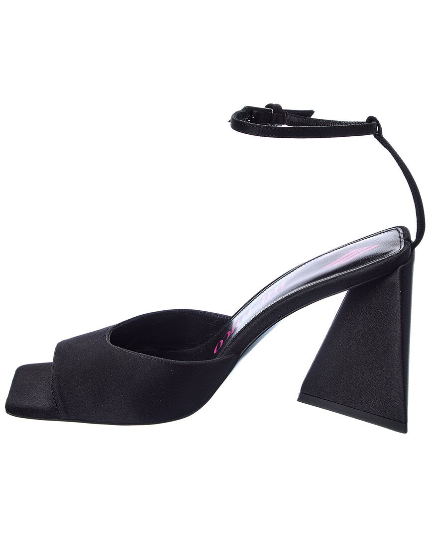 The Attico Piper 85 Satin Sandal