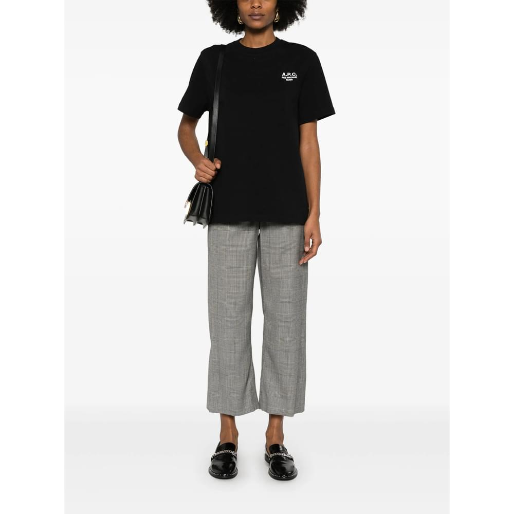 A.P.C. Black T-Shirts & Vests - T-Shirts Men