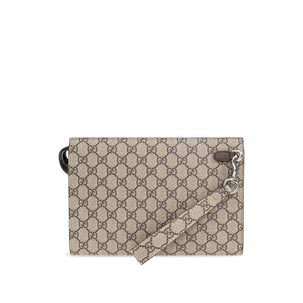 Gucci Neutrals Clutch Bags Men