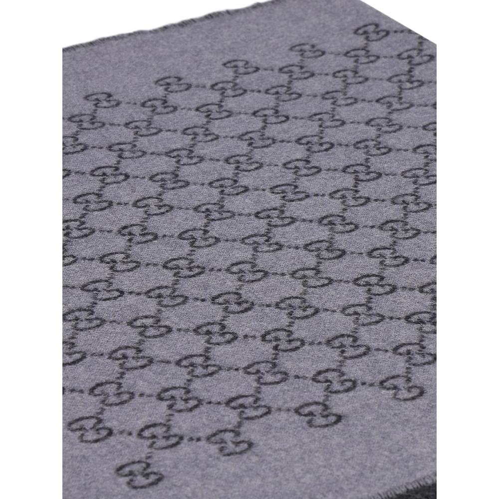 Gucci Grey Scarves Men