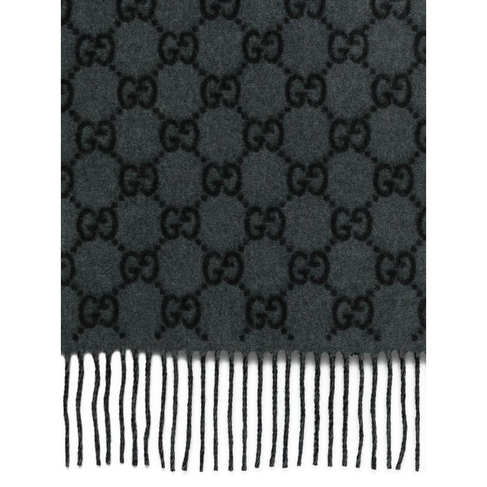 Gucci Black Scarves Men