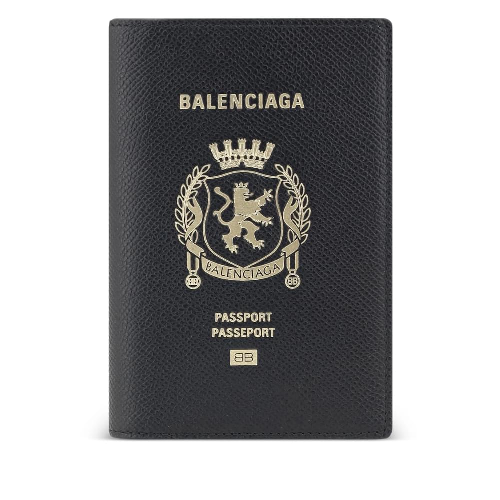 Balenciaga Black Travel Accessories Men