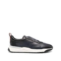 Santoni Blue Trainers - Low-Tops Men