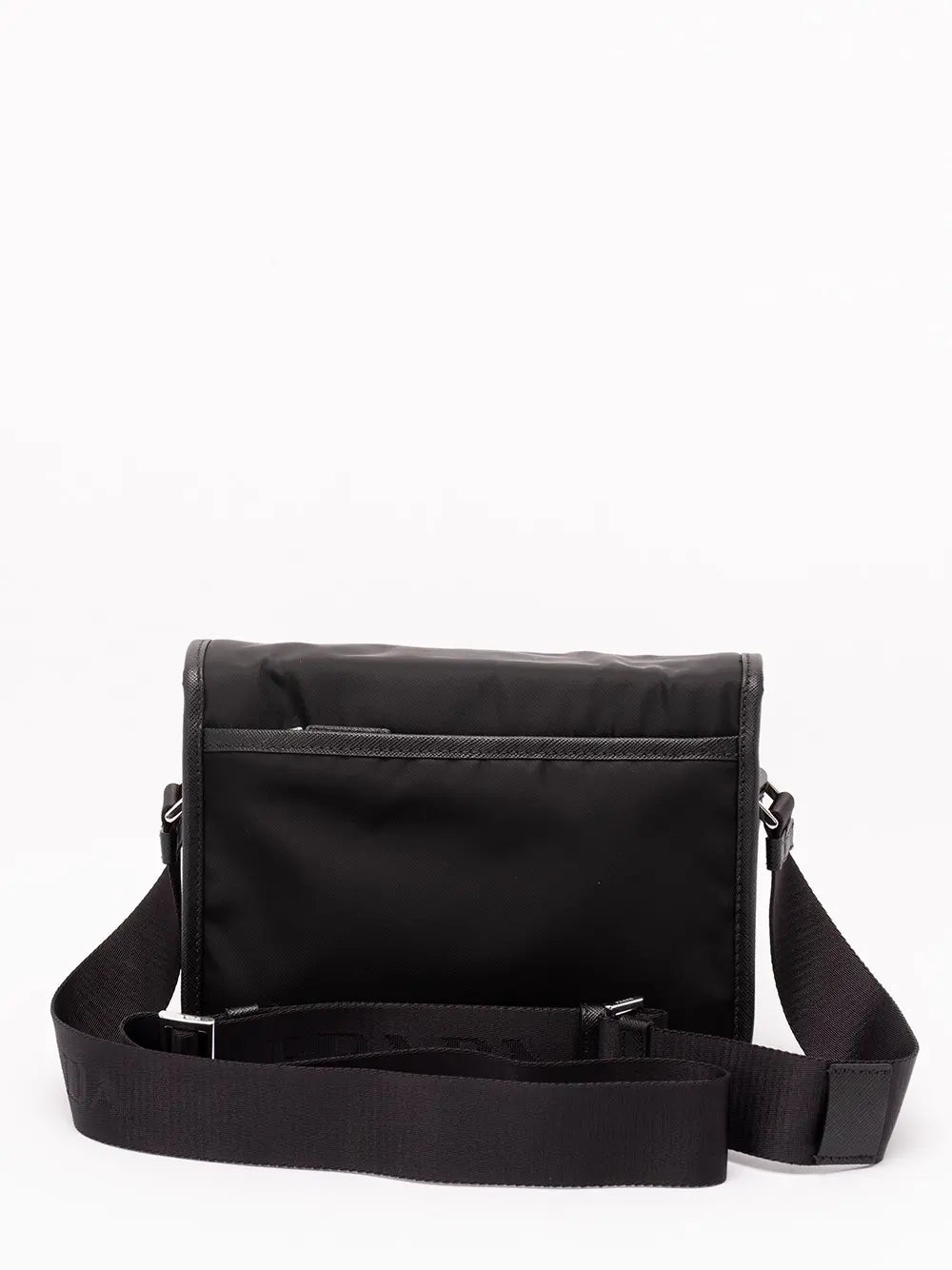Prada Men Re-Nylon And Saffiano Leather Shoulder Bag