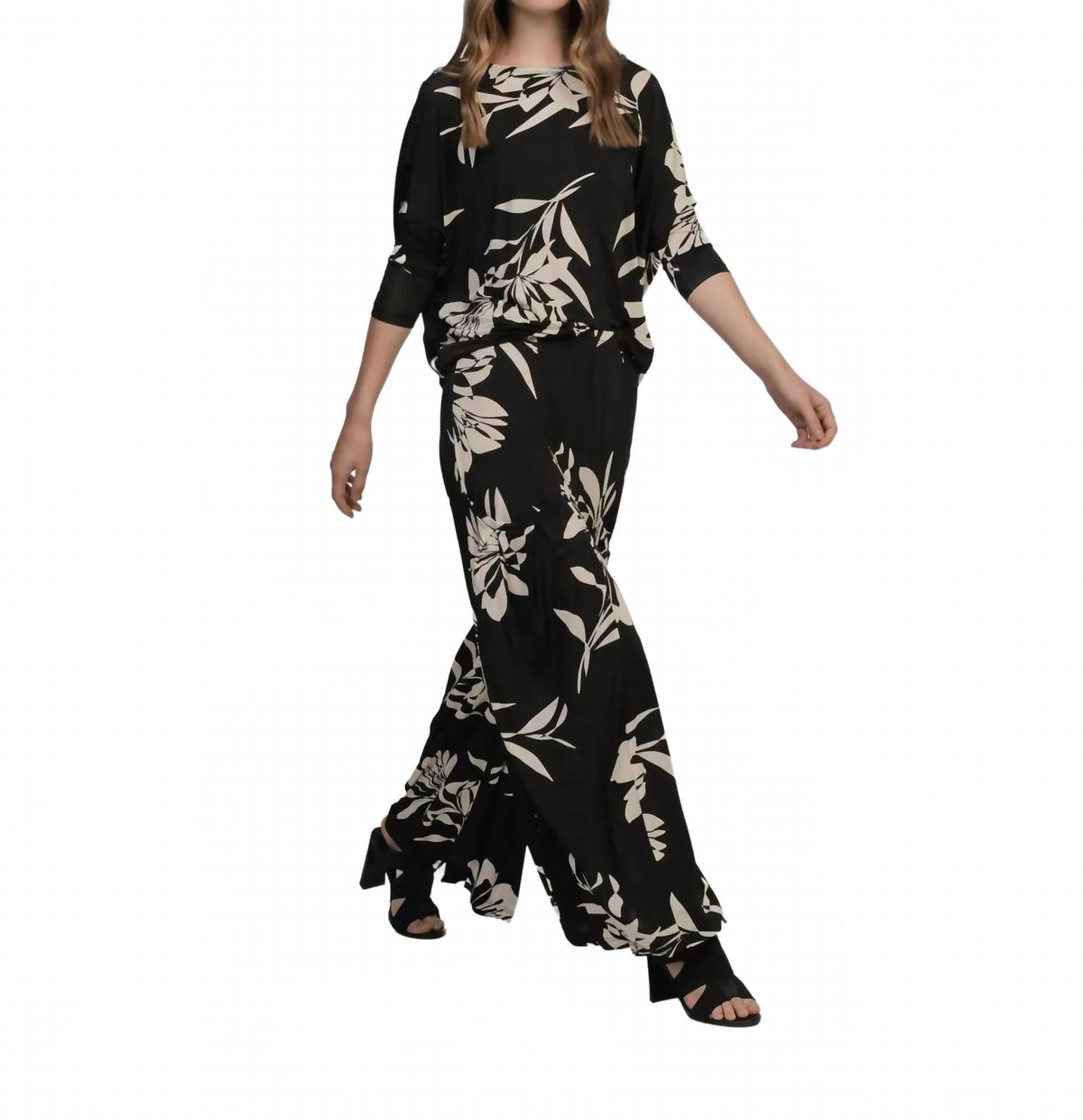Ciao Ciao Blouson Top In Floral