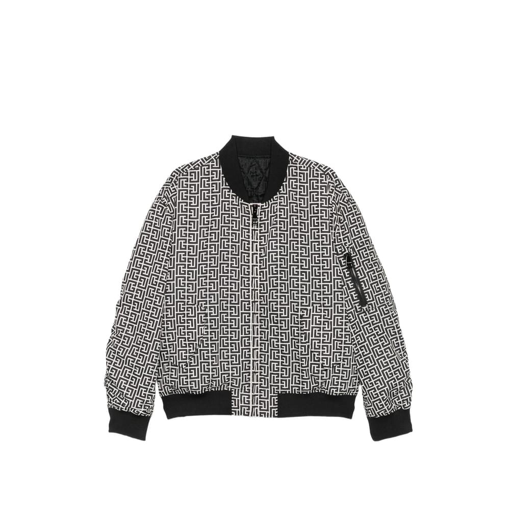 Balmain Black Jackets - Bomber Jackets Men