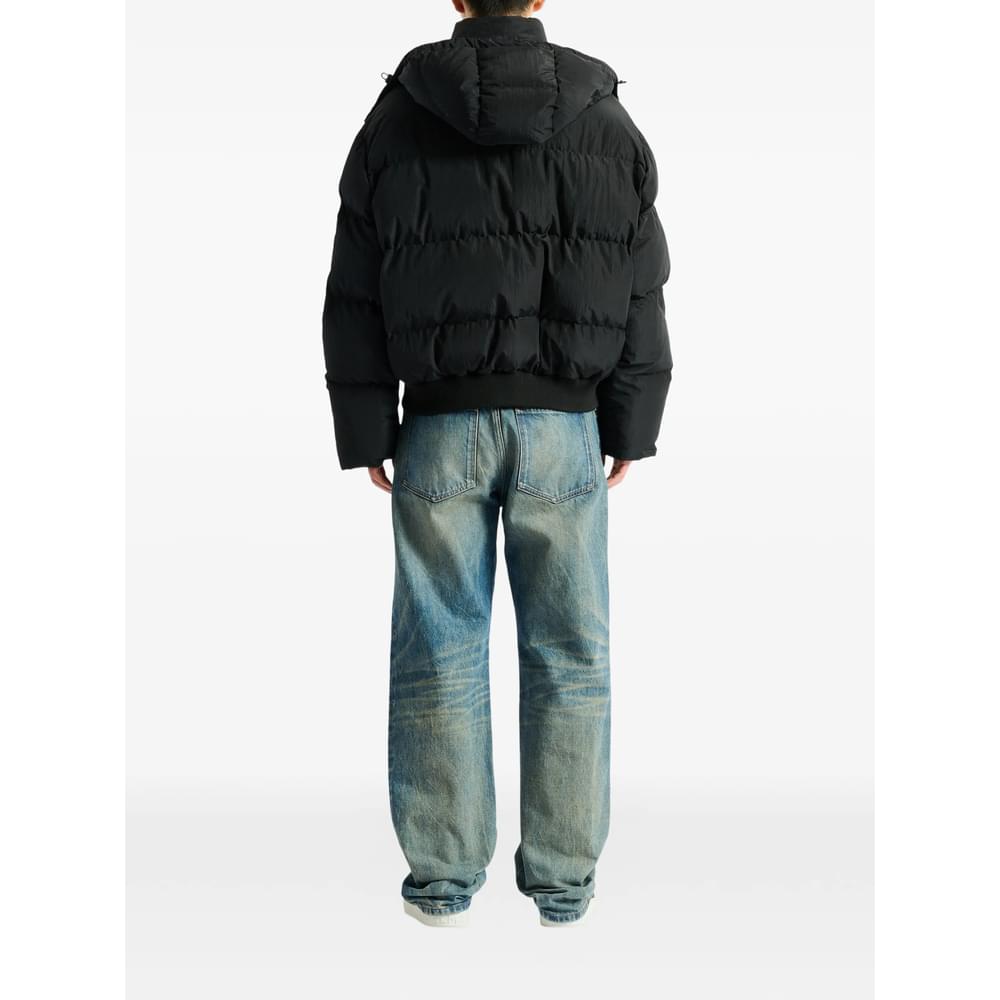 Balmain Black Coats - Padded Coats Men