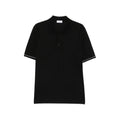 Ferragamo Black Polo Shirts Men