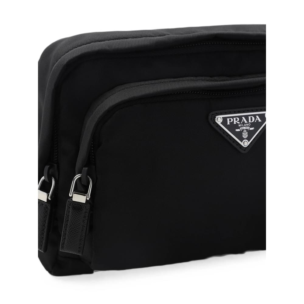 Prada Black Wash Bags Men