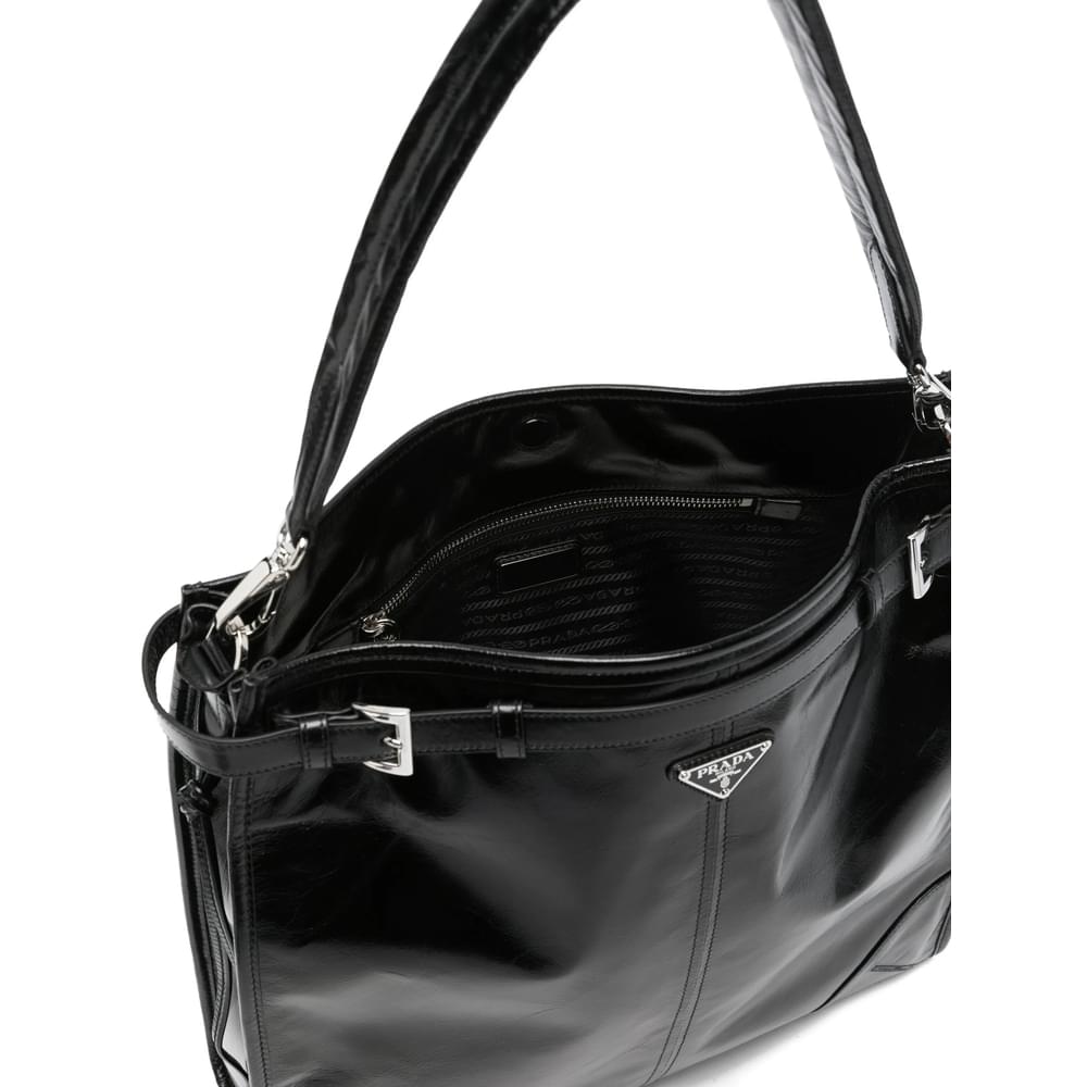 Prada Black Shoulder Bags Men