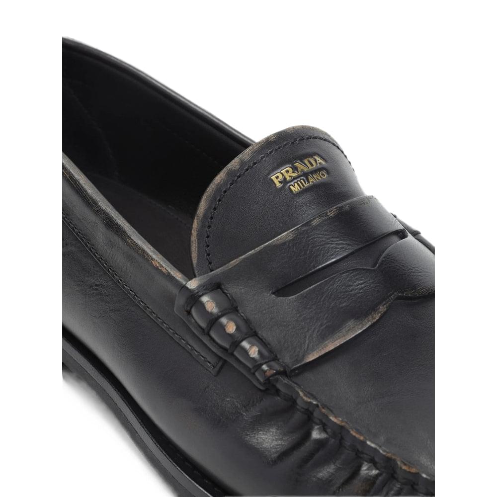 Prada Black Loafers Men