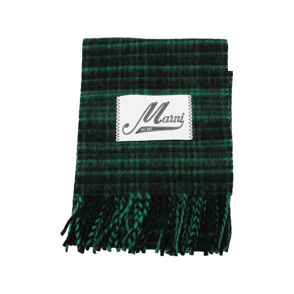 Marni Green Scarves Men