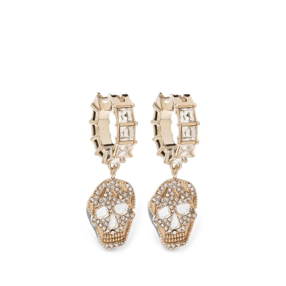 Alexander Mcqueen Gold Earrings Women